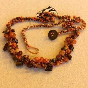 FINAL SALE PRICE CL Designs Rich Fall Colors Necklace